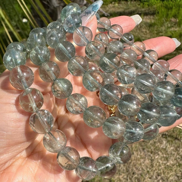 アルーシャサンストーンパーム♡スモーキー共生No.1186 Amazon | 【石流通センター】【ブレスレット】アルーシャサン